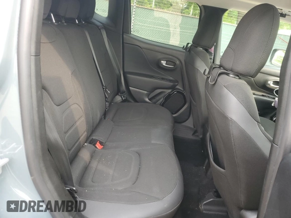 2017 Jeep Renegade Altitude with VIN ZACCJBBB7HPF03437, listed as a Copart auction lot 59815415 with 23,154 mi miles and Salvage title. Bid and sale history available at DreamBid. Image 10.
