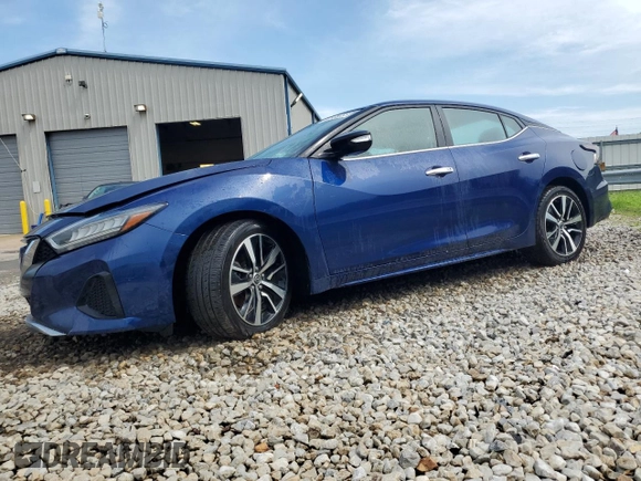 2023 Nissan Maxima SV with VIN 1N4AA6CV5PC511097, listed as a Copart auction lot 61635765 with 57,466 mi miles and Clean title. Bid and sale history available at DreamBid. Image 1.