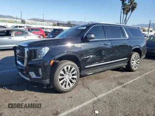 2021 GMC Yukon XL Denali with VIN 1GKS1JKL3MR417041, listed as a Copart auction lot 88816635 with 78,757 mi miles and Salvage Title. Bid and sale history available at DreamBid. Image 1.