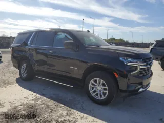 2023 Chevrolet Tahoe LT with VIN 1GNSCNKD6PR274698, listed as a Copart auction lot 49871025 with 85,319 mi miles and Salvage Title. Bid and sale history available at carsss.com. Image 4.