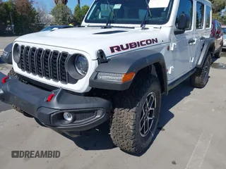 2025 Jeep Wrangler Rubicon with VIN 1C4PJXFN9SW523685, listed as a IAAI auction lot 41945204 with 24 mi miles and . Bid and sale history available at DreamBid. Image 6.
