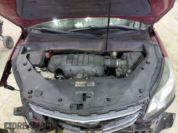 2013 Chevrolet Traverse LT with VIN 1GNKVGKD1DJ152802, listed as a Copart auction lot 47931035 with Not Provided miles and Non Repairable. Bid and sale history available at DreamBid. Image 12.