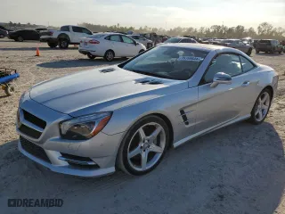 2015 Mercedes-Benz SL-Class SL 550 with VIN WDDJK7DA9FF033987, listed as a Copart auction lot 76760644 with 61,036 mi miles and Salvage Title. Bid and sale history available at carsss.com. Image 1.
