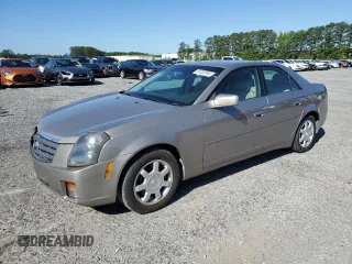 2004 Cadillac CTS with VIN 1G6DM577940115937, listed as a Copart auction lot 55392584 with 95,300 mi miles and Salvage Title. Bid and sale history available at carsss.com. Image 1.