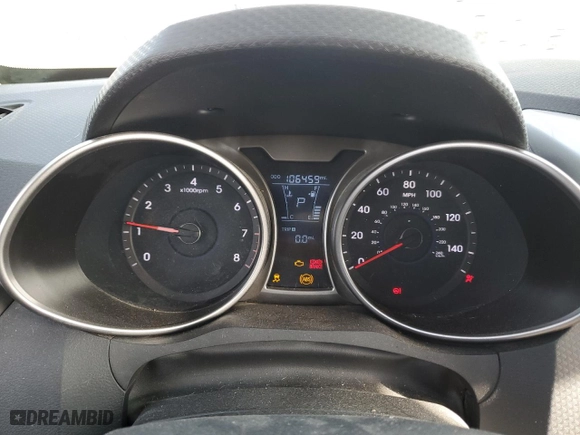 2016 Hyundai Veloster with VIN KMHTC6AD6GU262838, listed as a Copart auction lot 47224855 with 106,459 mi miles and Salvage Title. Bid and sale history available at carsss.com. Image 9.