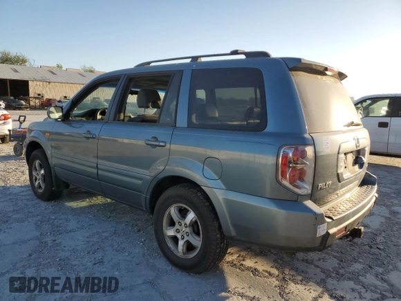 2006 Honda Pilot EX-L with VIN 2HKYF18786H554892, listed as a Copart auction lot 47960915 with 222,377 mi miles and Clean Title. Bid and sale history available at DreamBid. Image 2.