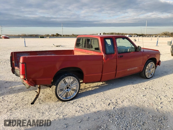 1991 GMC Sonoma with VIN 1GTCS19R2M8549351, listed as a Copart auction lot 88963525 with 292,508 mi miles and Salvage Title. Bid and sale history available at DreamBid. Image 3.