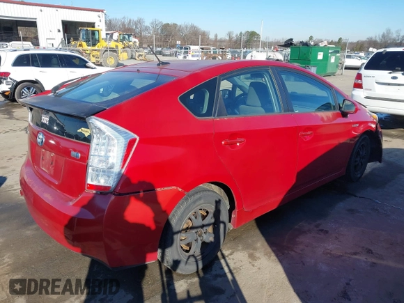 2011 Toyota Prius I z VIN JTDKN3DU3B1356349, wystawiony jako IAAI lot #41244243 z przebiegiem 161 803 mil mil oraz . Historia ofert i sprzedaży dostępna na DreamBid. Obrazek 4.