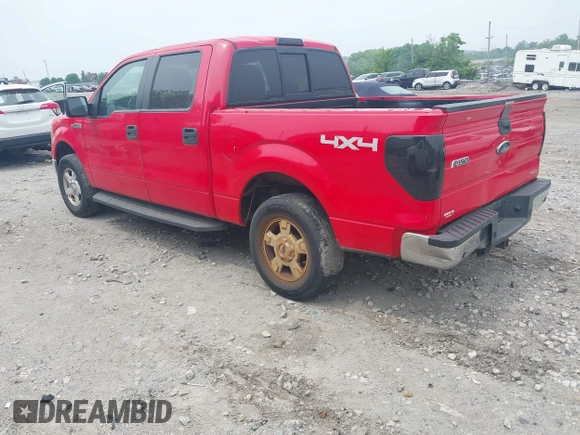 2014 Ford F-150 XL with VIN 1FTFW1EF9EFB18466, listed as a IAAI auction lot 42512828 with 125,811 mi miles and . Bid and sale history available at DreamBid. Image 3.