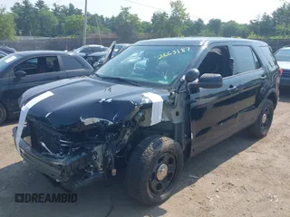 2017 Ford Police Interceptor Utility with VIN 1FM5K8AR3HGA13237, listed as a IAAI auction lot 42663187 with 110,687 mi miles and . Bid and sale history available at DreamBid. Image 18.