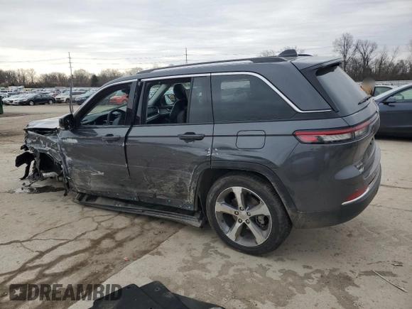2024 Jeep Grand Cherokee Limited with VIN 1C4RJHBG8RC697037, listed as a Copart auction lot 47288305 with 6,971 mi miles and Salvage title. Bid and sale history available at DreamBid. Image 2.