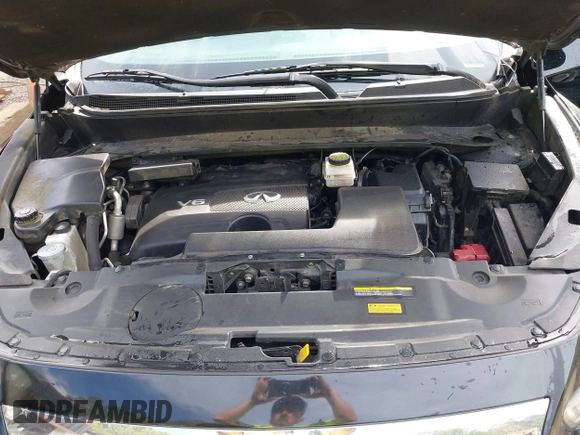 2019 Infiniti QX60 PURE with VIN 5N1DL0MM4KC554662, listed as a IAAI auction lot 41851642 with 166,390 mi miles. Bid and sale history available at carsss.com. Image 10.
