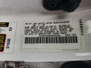 2009 Pontiac Vibe w/1SA with VIN 5Y2SP67889Z465394, listed as a Copart auction lot 79558814 with 93,323 mi miles and Salvage Title. Bid and sale history available at carsss.com. Image 12.