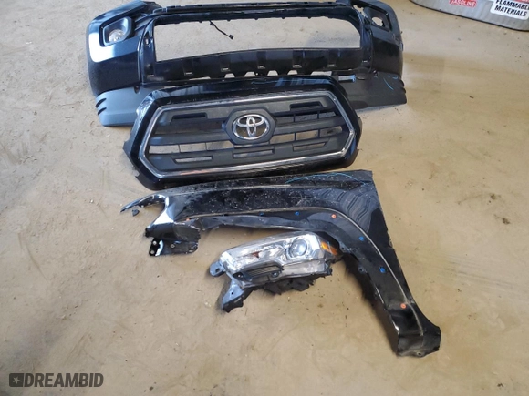 2016 Toyota Tacoma SR5 with VIN 3TMBZ5DN1GM002333, listed as a Copart auction lot 48612875 with 91,890 mi miles and Salvage Title. Bid and sale history available at carsss.com. Image 12.