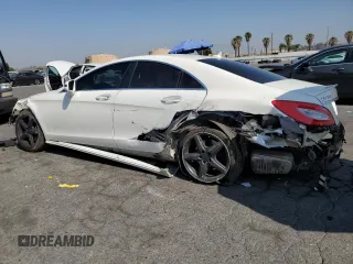 2013 Mercedes-Benz CLS-Class CLS 550 with VIN WDDLJ9BB4DA080535, listed as a Copart auction lot 57893384 with 64,413 mi miles and Salvage Title. Bid and sale history available at carsss.com. Image 2.