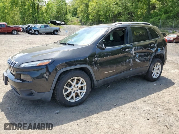 2016 Jeep Cherokee Latitude with VIN 1C4PJMCB8GW299843, listed as a Copart auction lot 56159075 with 76,159 mi miles and Salvage title. Bid and sale history available at DreamBid. Image 1.