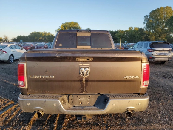2014 Ram 1500 Longhorn with VIN 1C6RR7PMXES370857, listed as a Copart auction lot 69699954 with 105,590 mi miles and Salvage title. Bid and sale history available at DreamBid. Image 6.