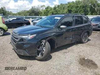 2025 Subaru Forester Limited with VIN JF2SLDRC7SH430604, listed as a Copart auction lot 60880675 with 5,076 mi miles and Salvage title. Bid and sale history available at DreamBid. Image 1.