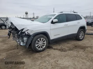 2019 Jeep Cherokee Latitude with VIN 1C4PJLCX7KD206109, listed as a Copart auction lot 85731144 with 65,940 mi miles and Salvage Title. Bid and sale history available at carsss.com. Image 1.