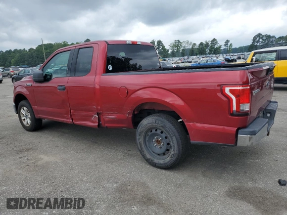 2017 Ford F-150 XL with VIN 1FTEX1C81HFC79573, listed as a Copart auction lot 62853545 with 234,740 mi miles and Salvage title. Bid and sale history available at DreamBid. Image 2.