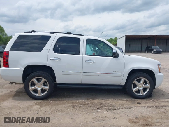 2012 Chevrolet Tahoe LTZ with VIN 1GNSKCE05CR177535, listed as a IAAI auction lot 42149054 with 184,830 mi miles and . Bid and sale history available at DreamBid. Image 13.