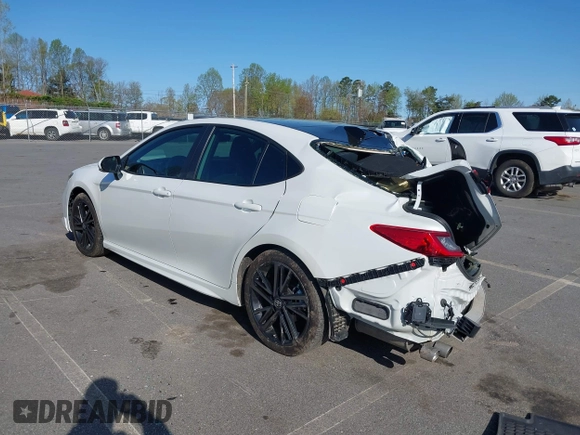 2025 Toyota Camry LE with VIN 4T1DAACK1SU506865, listed as a IAAI auction lot 41905314 with 41,960 mi miles and . Bid and sale history available at DreamBid. Image 3.