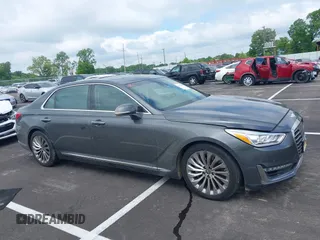 2019 Genesis G90 Premium z VIN KMHG34JA4KU051691, wystawiony jako IAAI lot #42216520 z przebiegiem 91 788 mil mil oraz . Historia ofert i sprzedaży dostępna na DreamBid. Obrazek 13.