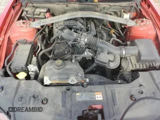 2013 Ford Mustang V6 with VIN 1ZVBP8EM0D5265005, listed as a Copart auction lot 54985425 with 128,964 mi miles and Salvage title. Bid and sale history available at DreamBid. Image 11.