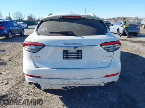 2021 Maserati Levante S with VIN ZN661YUL3MX378092, listed as a IAAI auction lot 40748646 with 43,199 mi miles. Bid and sale history available at carsss.com. Image 16.