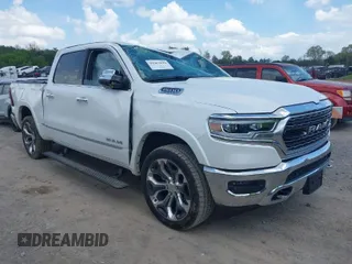 2020 Ram 1500 Limited with VIN 1C6SRFHT6LN364034, listed as a IAAI auction lot 41963839 with 51,902 mi miles. Bid and sale history available at carsss.com. Image 1.