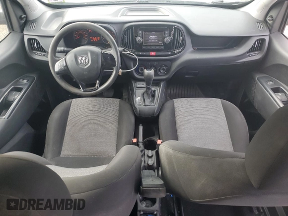 2018 Ram ProMaster City Cargo Tradesman with VIN ZFBERFAB2J6L43487, listed as a Copart auction lot 68711734 with 125,806 mi miles and Salvage Title. Bid and sale history available at DreamBid. Image 8.