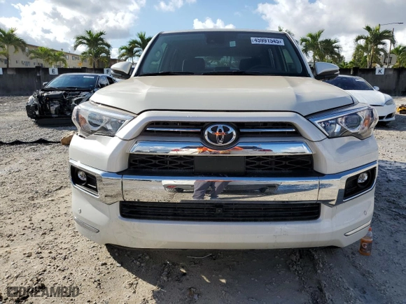 2023 Toyota 4Runner Limited with VIN JTEKU5JR8P6189989, listed as a Copart auction lot 45991545 with 1,500 mi miles and Salvage Title. Bid and sale history available at carsss.com. Image 5.
