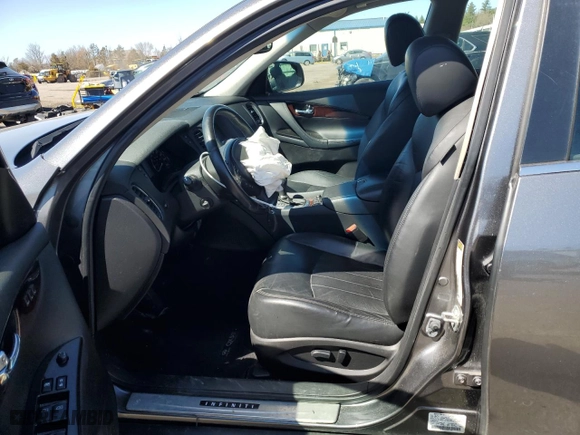 2017 Infiniti QX50 with VIN JN1BJ0RR4HM401775, listed as a Copart auction lot 50961515 with 51,148 mi miles and Salvage Title. Bid and sale history available at carsss.com. Image 7.