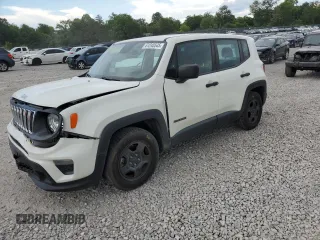 2020 Jeep Renegade Sport with VIN ZACNJAAB2LPL02782, listed as a Copart auction lot 61245545 with 51,009 mi miles and Salvage title. Bid and sale history available at DreamBid. Image 1.