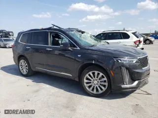 2020 Cadillac XT6 FWD Premium Luxury with VIN 1GYKPCRS8LZ134632, listed as a Copart auction lot 42351363 with 0 mi miles. Bid and sale history available at carsss.com. Image 4.