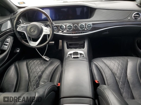 2018 Mercedes-Benz S 560 with VIN WDDUG8DB0JA421872, listed as a Copart auction lot 44194975 with 73,566 mi miles and Salvage Title. Bid and sale history available at carsss.com. Image 8.