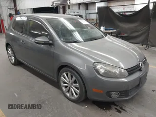 2012 Volkswagen Golf TDI w/Sunroof & Nav with VIN WVWBM7AJ5CW025149, listed as a IAAI auction lot 41939543 with 101,798 mi miles and . Bid and sale history available at DreamBid. Image 1.