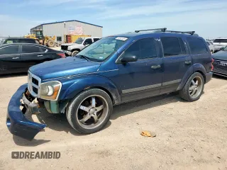 2006 Dodge Durango SLT z VIN 1D4HD48N96F104641, wystawiony jako Copart lot #59342465 z przebiegiem 232 136 mil mil oraz Szkoda całkowita • Salvage title. Historia ofert i sprzedaży dostępna na DreamBid. Obrazek 1.