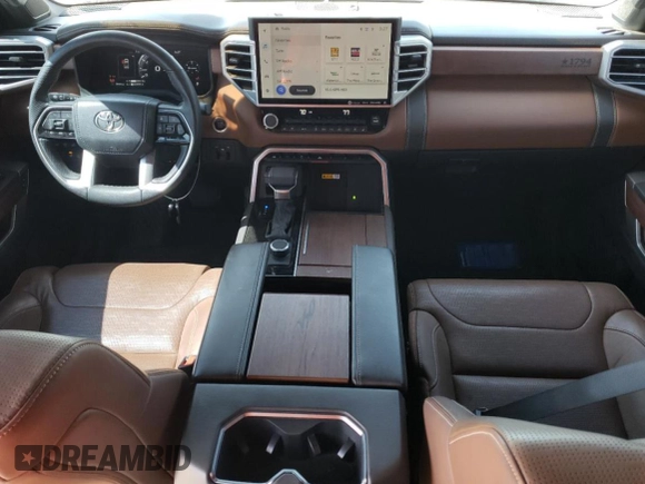 2022 Toyota Tundra 1794 Edition with VIN 5TFMA5ABXNX005457, listed as a Copart auction lot 49793525 with 58,484 mi miles and Clean title. Bid and sale history available at DreamBid. Image 8.