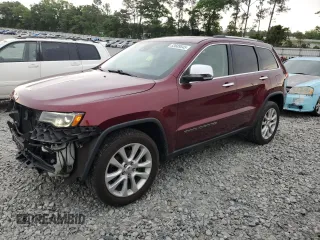 2017 Jeep Grand Cherokee Limited 75th Anniversary with VIN 1C4RJFBT4HC683121, listed as a Copart auction lot 53689545 with 115,200 mi miles and Salvage title. Bid and sale history available at DreamBid. Image 1.