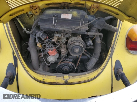 1974 Volkswagen Beetle with VIN 1142682367, listed as a Copart auction lot 84329164 with 52,888 mi miles and Clean Title. Bid and sale history available at DreamBid. Image 11.