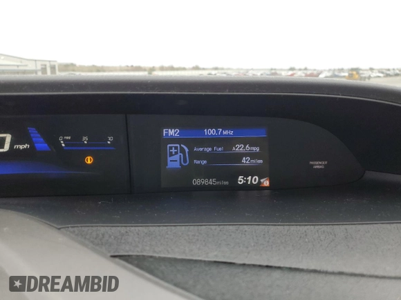 2012 Honda Civic Cpe LX with VIN 2HGFG3B5XCH553451, listed as a Copart auction lot 51416055 with 89,845 mi miles and Salvage Title. Bid and sale history available at carsss.com. Image 9.