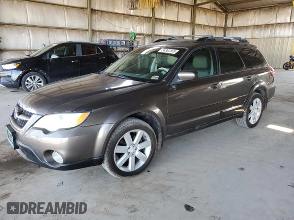 2008 Subaru Outback Limited with VIN 4S4BP62CX87335201, listed as a Copart auction lot 58362865 with 131,893 mi miles and Clean title. Bid and sale history available at DreamBid. Image 1.