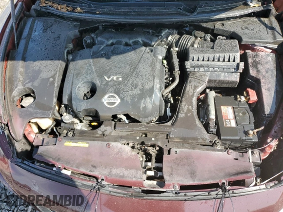 2012 Nissan Maxima SV z VIN 1N4AA5APXCC840158, wystawiony jako Copart lot #44621325 z przebiegiem Nie podano mil oraz Szkoda całkowita • Salvage title. Historia ofert i sprzedaży dostępna na DreamBid. Obrazek 11.