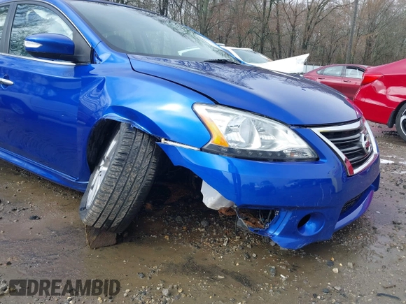 2015 Nissan Sentra SR with VIN 3N1AB7AP1FY305575, listed as a IAAI auction lot 41579764 with 96,506 mi miles and . Bid and sale history available at DreamBid. Image 6.