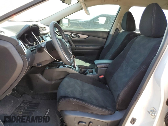 2016 Nissan Rogue SL with VIN 5N1AT2MT7GC922863, listed as a Copart auction lot 52781605 with 55,315 mi miles and Salvage Title. Bid and sale history available at carsss.com. Image 7.