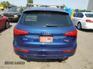 2014 Audi Q5 Premium Plus with VIN WA1LFAFP7EA050329, listed as a Copart auction lot 70219814 with 0 mi miles and Salvage Title. Bid and sale history available at carsss.com. Image 6.