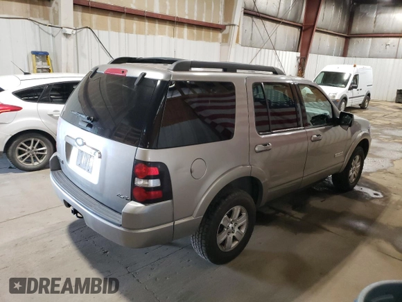 2008 Ford Explorer XLT with VIN 1FMEU73E98UB29347, listed as a Copart auction lot 60543205 with 148,821 mi miles and Salvage title. Bid and sale history available at DreamBid. Image 3.