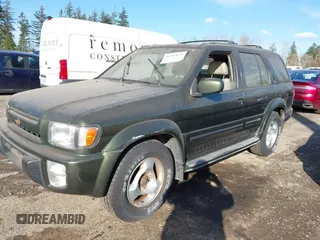 1997 Infiniti QX4 z VIN JNRAR05Y3VW000457, wystawiony jako IAAI lot #41714875 z przebiegiem 302 199 mil mil oraz . Historia ofert i sprzedaży dostępna na DreamBid. Obrazek 2.