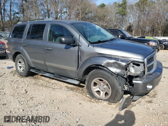 2006 Dodge Durango SLT with VIN 1D4HD48N16F144132, listed as a Copart auction lot 49399155 with 157,884 mi miles and Salvage title. Bid and sale history available at DreamBid. Image 4.